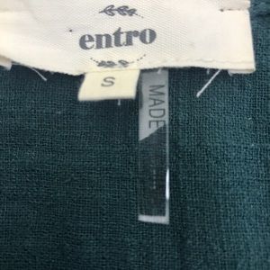 Entro Solid Top With Embroidered Trim Ivory main image 0